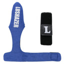 2pcs Fishing Pole Cover Fishing Rod Protector Cap+2pcs Rod Belt Strap Set