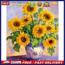 Sunflower 5D DIY Full Round Drill Diamond Painting Home Hanging Beadwork Cr