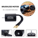 Universal 3650 4.5T 3900KV Sensorless 3.175mm Shaft RC Brushless Motor for 1/10