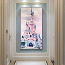 Full Round Drill Color Cartoon Castle Painting Kit DIY Room Decor Wedding Gifts