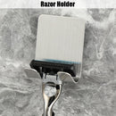 Wall Hooks Hanger Razor Holder Shaving Shaver Shelf Razor Rack Stainless Steel