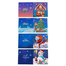 4PCS Christmas Card Special Shape Glitter Diamond DIY Cards Drill Kit