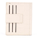 Women Wallets Fashion Alligator Leather ID Card Holder Multi-slots Coin Purses