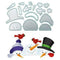 1*Snowman Metal Cutting Dies Stencil Scrapbooking Embossing Album Craft Card DI&