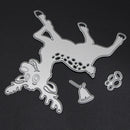 Christmas Deer Cutting Dies Stencil DIY Scrapbooking Album Paper Card-15743