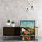 River House Frameless Picture Oil Paint By Numbers Hand Painted Picture Kit