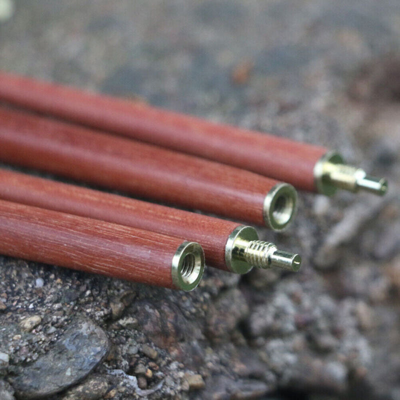 Ebony/Mahogany Wooden Folding Chopsticks Outdoor Portable Foldable Tablewar