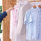 2pcs Zipper Clothes Dust Cover Space Saving Laundry Hanging Bag Home Accessories