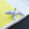 Enamel Symbolises Peace Metal Lapel Pin Dove Pins Badge White Dove Brooch