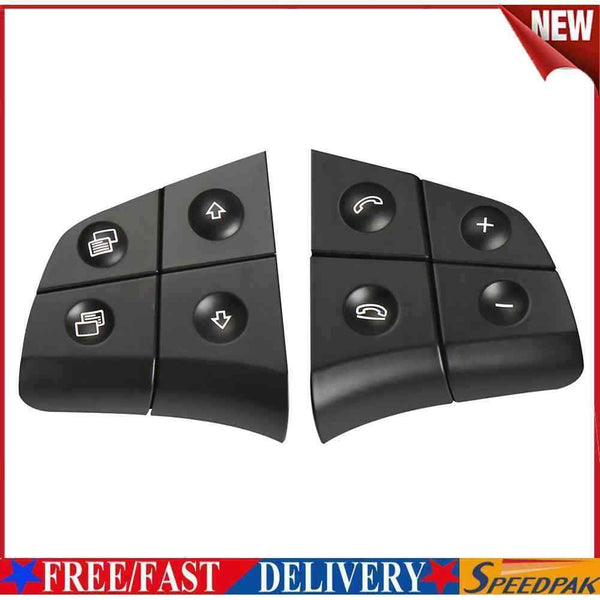 1 Pair Car Steering Wheel Switch Control Button for Benz R-Class W251 2006- #F