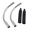 2 Sets MTB Mountain Bike V Brake Noodles Cable Guide Bend Tubes+ Sleeves  Newly