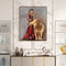 Angel and Lion Oil Paint By Numbers Kit DIY Home Decoration Gift Wall Pictu