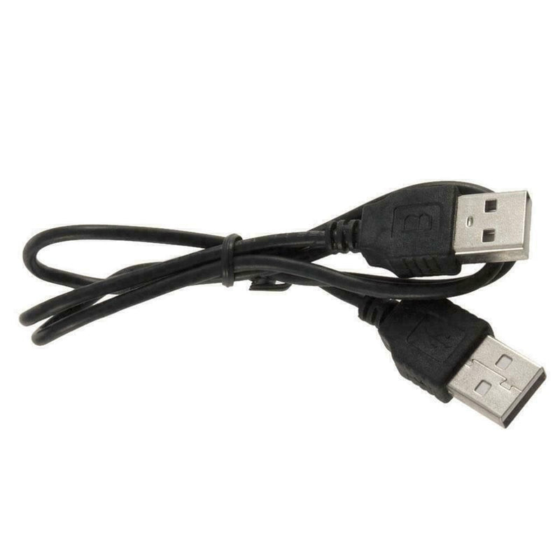 Practical USB 2.0 Male To Male Double Male Data Transfer Charger C7P5 Cord Q5V2