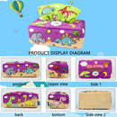 #A Montessori Sensory Toys for Babies - Tissue Box Infant Play Scarves Prescho