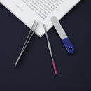 4pcs Set Nail Care Manicure Pedicure Cuticle Clippers Tool Kit(Green)