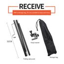 For Outdoor Camp Picnic Tent Travel Adjustable Folding Lamp Light Bracket Rac