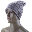 Wireless Bluetooth-compatible Music Beanie Hat Mega Bass Headphone Headset(