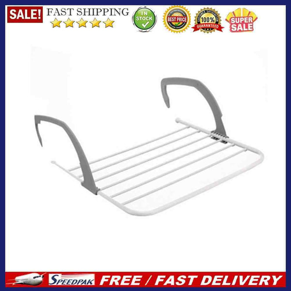 Clothes Drying Rack Folding Towel Indoor Outdoor Balcony Socks Hanging Hold