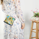 DIY Special Shaped Diamond Painting Leather Messenger Bag Makeup Storage Bags