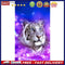 White Tiger Oil Paint By Numbers DIY Handpainted on Canvas Wall Picture Crafts