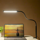 Flexible 3 Modes 10 Brightness Dimmable LED Desk Lamp Clip Light with Clamp