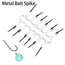 Sports Metal Bait Spike Hook Stops Beads Carp Fishing Stoper Fishing Hair Chod