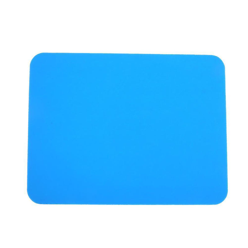 Silicone Anti-Slip Mouse Pad Waterproof Home Office Table Mat(Blue)