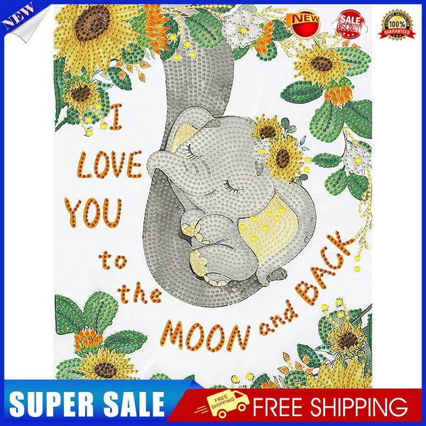 5D Diamond Painting Kit Letters Partial Special Shape Drill DIY Art (K005)