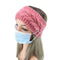 Elastic Candy Color Knitted Headband Hair Accessories Thick Warm Wide Hairband
