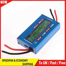 Simple DC Power Analyser Watt  Volt Amp Meter 12V 24V Solar Wind Analyzer