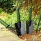 4pcs Garden Tools Set Trowel Rake Shovel Heavy Duty k Ergonomic X1V8 Metal S7S7