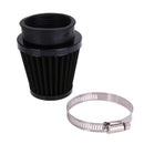 Universal 52mm 53mm 54mm motorcycle air intake filter cleaner (black)
