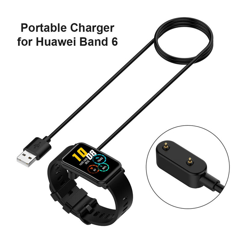 Charging Cable for Huawei Band 6 Pro/Huawei Watch Fit Honor Band 6 (Black) Newly