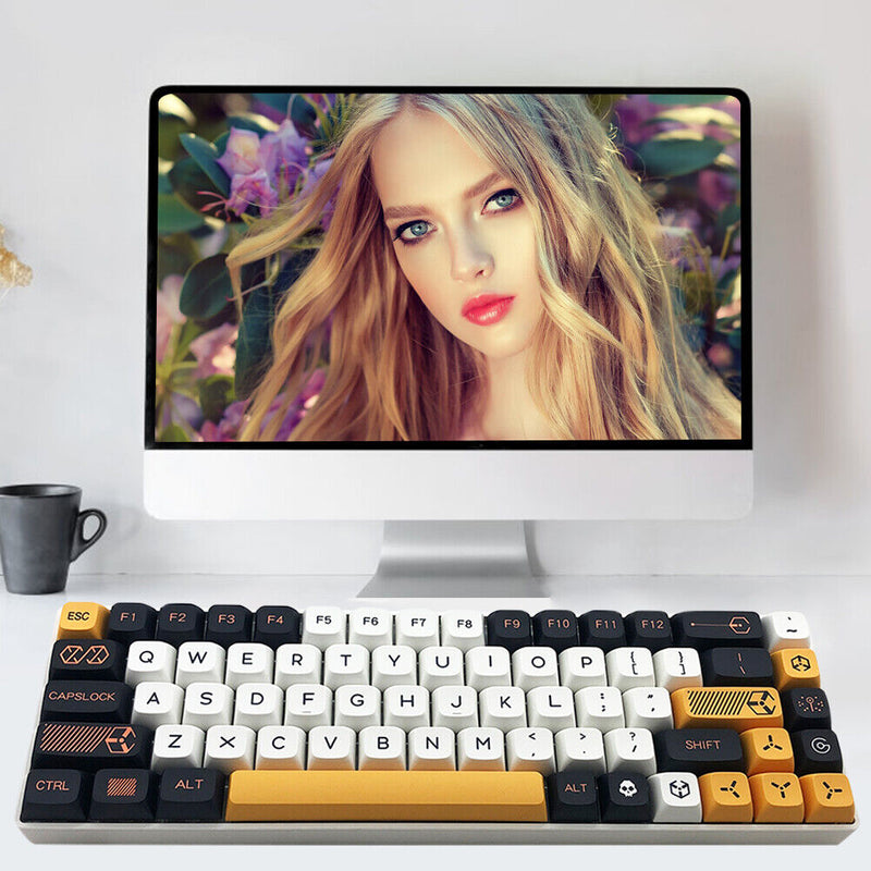 DIY PBT Keycaps Computer Accessories XDA Height Dye Sublimation for MX Switches