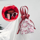 Multi-Functional Makeup Pouch Drawstring Cosmetic Bag Travel Organizer Wash Bag
