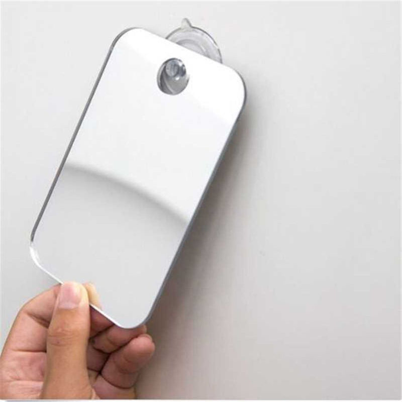 Washroom Decor Shaving Suspensibility Fogless Mirror Looking Glass Anti Fog