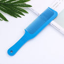 Plastic  Hairdressing Flattop Hair cutting Comb Salon Styling Tool Detangling