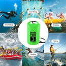 Waterproof Dry Bag Pack Sack Swimming Kayaking River Trekking (3L Green) Newly