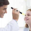 USB Charge LED Flashlight Medical Pen Light Mini Clip Nursing Lamp (Black)