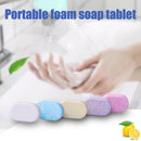 Color portable foam soap flakes For outdoor travel CA T8V7