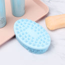 Wet and Dry Scalp Washing Decontamination Exfoliating Skin Cleaning Body Brush