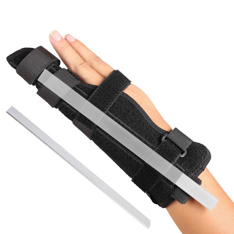Finger Fracture Stabiliser Sports Wrist Arthritis Aluminium Splint Joints B