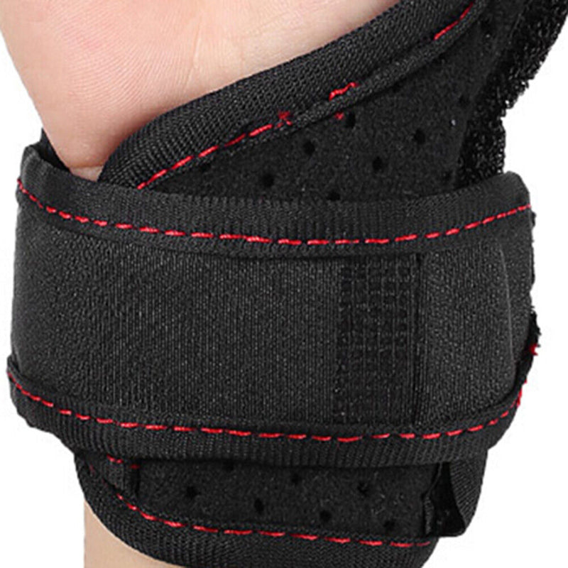 Thumb Splint Stabilizer with Wrist Support Carpal Adjustable Brace (Black) Newly