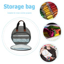 Embroidery Kit Storage Bag Handbag Cross Stitch Yarn Holder Handbag (Grey) Newly