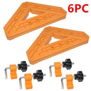 Woodworking Right Angle 45 90 Degree Jig Carpenter Positioning Corner Clamp