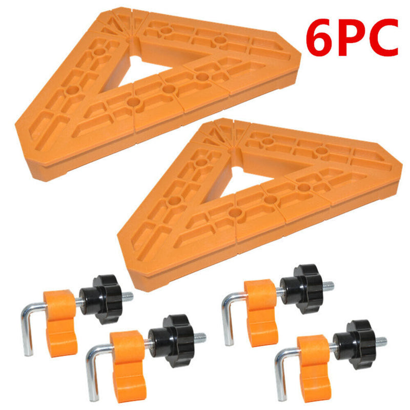 Woodworking Right Angle 45 90 Degree Jig Carpenter Positioning Corner Clamp