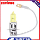 1pc H3 12V 55W 3000K Quartz Glass Car Xenon Head Mist Lamp Halogen Lamp