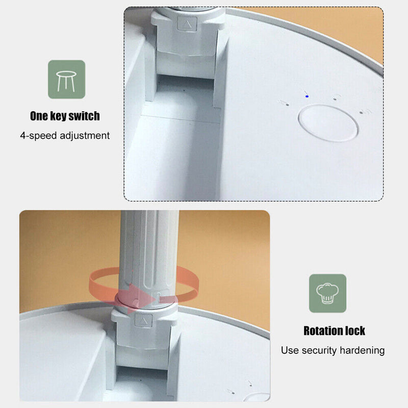 Portable Summer Silent Student Desktop Table Fan Folding Telescopic Floor Fan