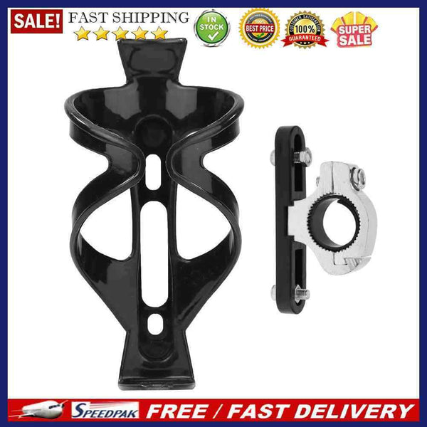 Bike Cup Drink Kettle Rack Bracket Bicycle Water Bottle Cage +Rotatable Ada