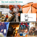 Copper American Gas Tank Filling Valve Gas Tank Refueling Adapter Outdoor Tool